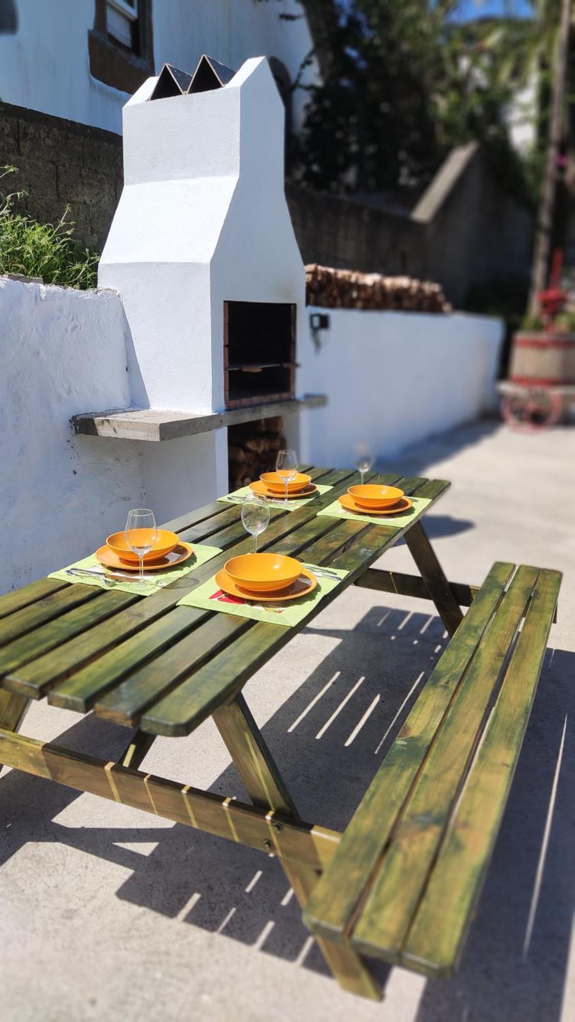 Villa Casa Dos Meus Avos Al Biscoitos  Esterno foto